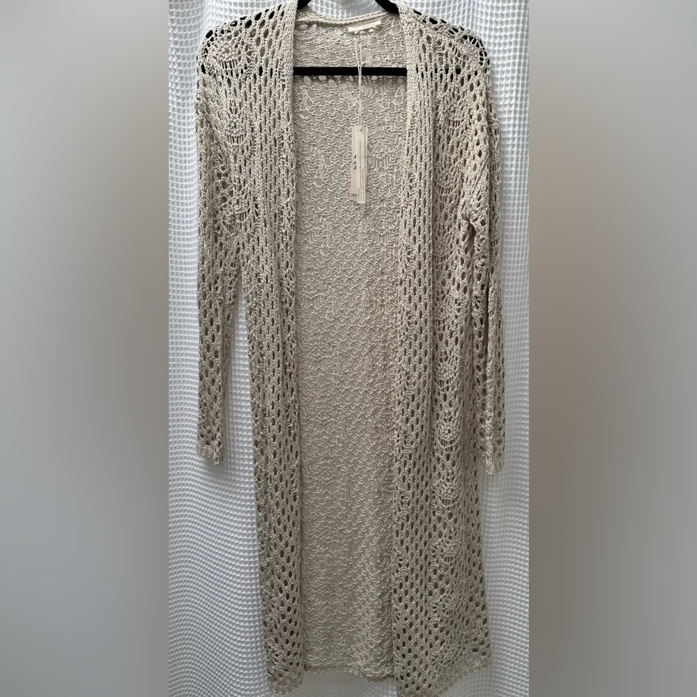 Lovestitch Cream Crochet Cardigan